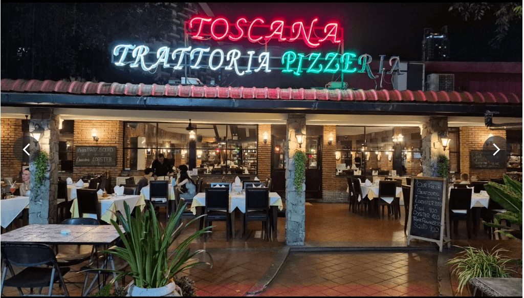 Trattoria Pizzeria Toscana in Thailand