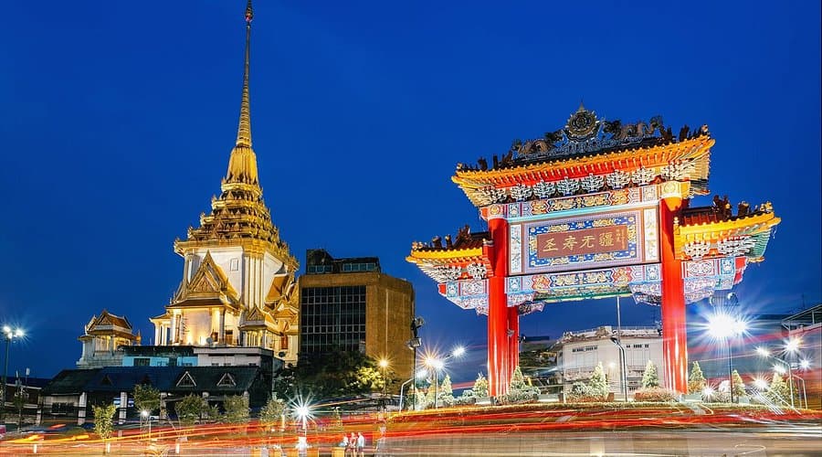 Yaowarat (Chinatown Bangkok) in Thailand
