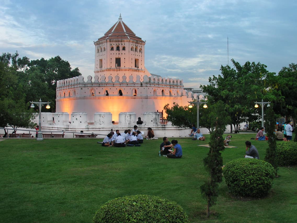 Santichaiprakarn Park in Thailand