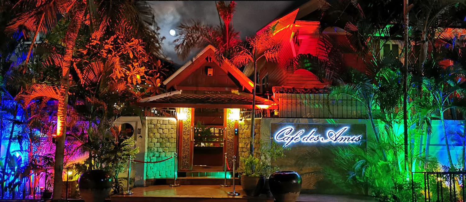 Cafe des Amis in Thailand