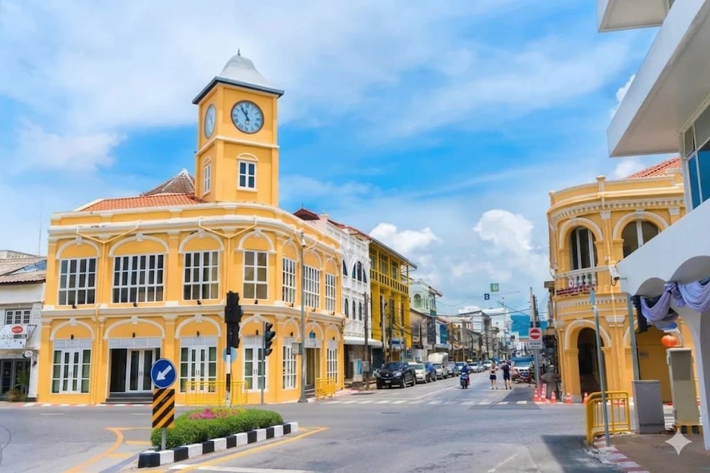 Phuket Old Town in Thailand