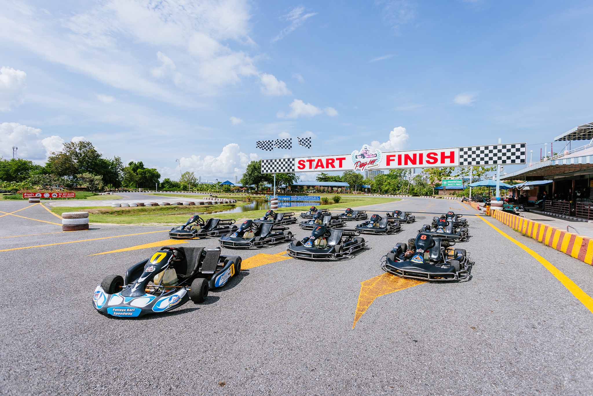 Pattaya Kart Speedway in Thailand