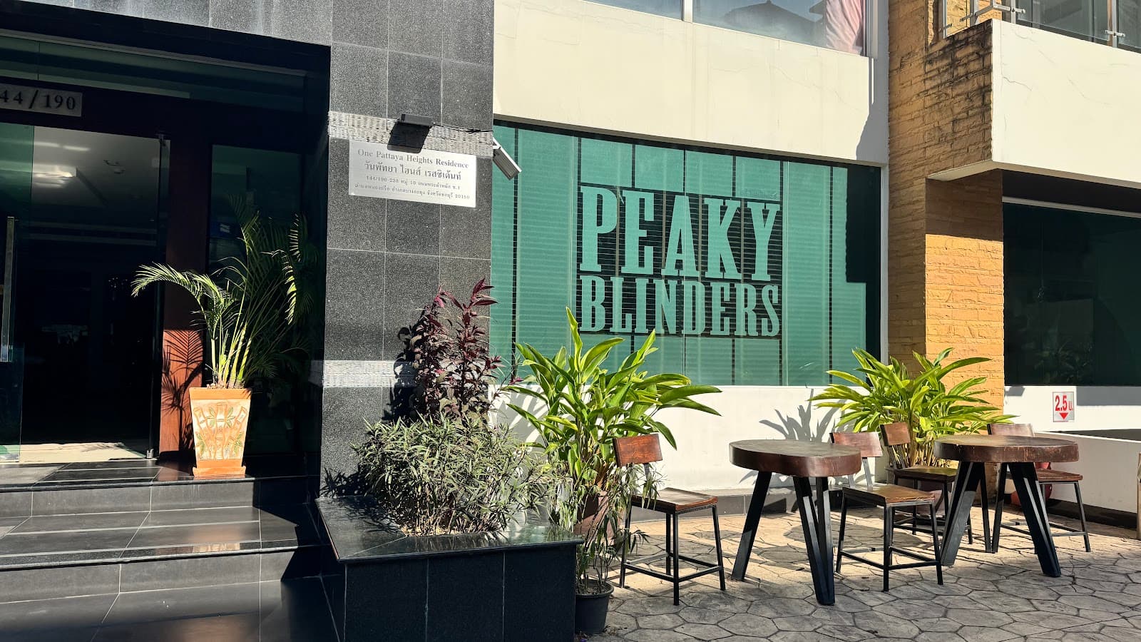 Peaky Blinders Pattaya in Thailand